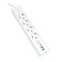 Network filter Cablexpert Exnovo Exn-4-CU2-W-2.4R, 16A, 1XTYPE-C PD, 30W, 2xUSB, 2M, Ur. 4+