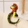 Soft toy "Snake", 10 cm, brown color