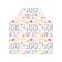Apron kitchen with a photocrint "Cross-cuts", adjustable, size OS