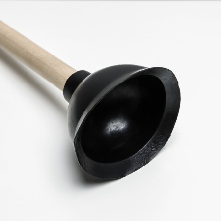 Vantuz with a wooden handle, d = 11 cm, h = 34 cm-1