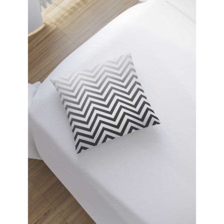 Decorative pillowcase "Zigzagi with gradient", on a zipper, size 45x45 cm-1