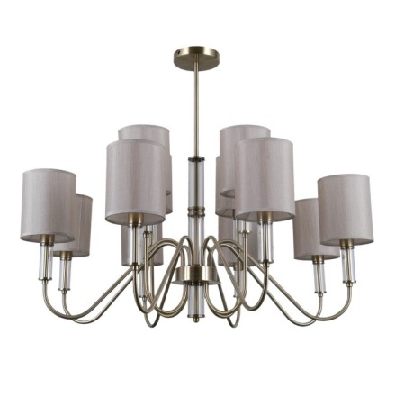 Ceiling light Gerhort G11098/12AB+CL GR, 12x40W, E14, 68x82x82 cm, bronze color