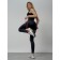 Femic fitness legins, size 42, dark gray color