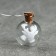Garland “thread” 1.6 m with nozzles “Balls with a deer”, IP20, silver thread, 15 LED, glow warm white, AAX2