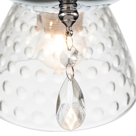 Suspended lamp 5x40W E27, size 56x56x56 cm-4