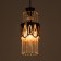Suspension "drops" 1x60W E27 black