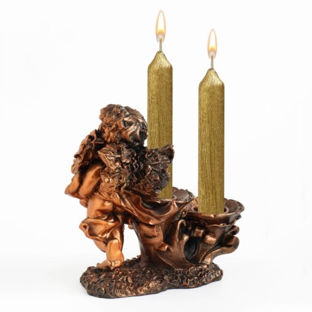 Climber "Angel", for two candles, 11 x 5.5 x 12 cm-4