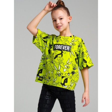 Футболка для девочки PlayToday, рост 146 см