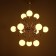 Modesta chandelier 12he27 gold 83x83x100 cm