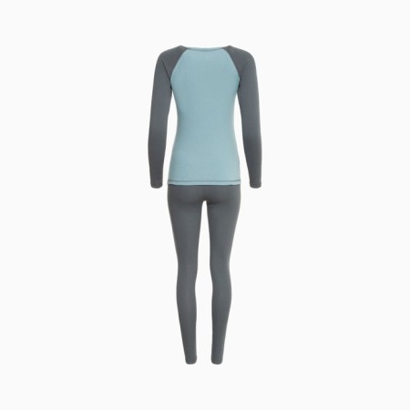 Women's thermal underwear (longshit, leggings) color gray-blue, size 48-10