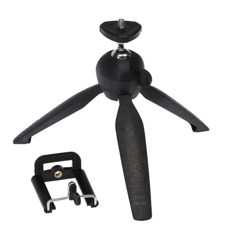 Luazon tripod-Treenia, desktop, phone mount, height 21 cm, black-1