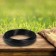 Artificial rattan 6 mm 100 m wave (black)