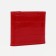 Women's wallet on the button, red color