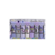 Violet towel set, size 40x60 cm, purple color, 7 pcs