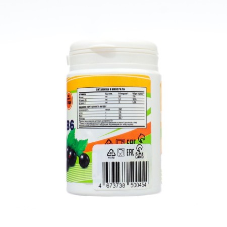 Magnesium B6 chewing with natural currants, 100 tablets of 500 mg-1