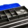 Fish -shaped fishing box, blue