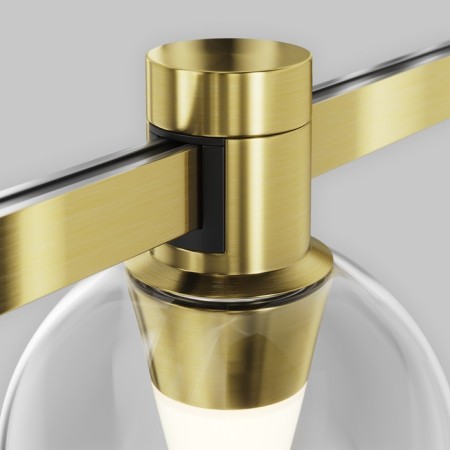 Technical TR148-1-3W3K-BS Bubble, 85x85x115 mm, LED, 3W, 80lm, 3000K, Brass, Brass Complete-7