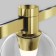 Technical TR148-1-3W3K-BS Bubble, 85x85x115 mm, LED, 3W, 80lm, 3000K, Brass, Brass Complete
