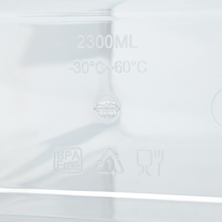 A container for washing powder and air conditioning, with a measured glass, 2300 ml-8