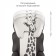 Car Seiger Siger "Smart", group 2/3, 15-36 kg, 3-12 years old, gray-beige giraffe