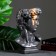 Kashpo - organizer "Bust of David" Big, Gray, Bronze, 28cm