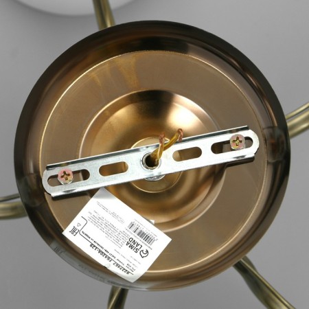 Люстра "Элейна" 5хЕ27 40Вт бронза 50х50х28 см BayerLux-5