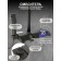 The shower system Zein Z3896, the upper and hand watering can, PVC hose, temperature screen, graphite