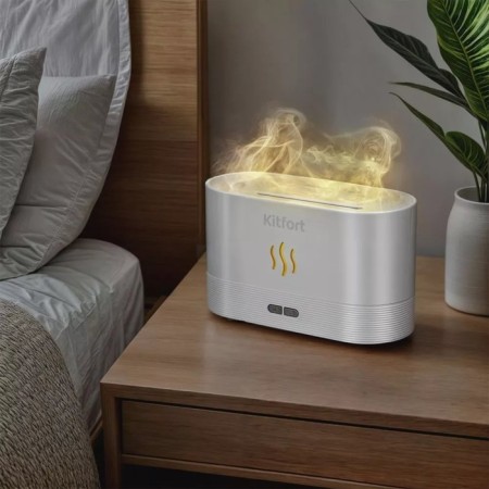 Air humidifier KitFort KT-3802, Ultrasound, 4.5 W, 0.18 l, flavoring, white-3
