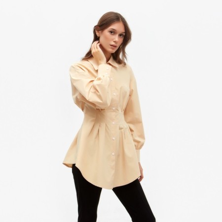 Female Lengated Minaku: Casual Collection Beige Color, Rr. 42