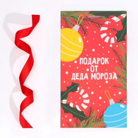 Gift package with the tape "I hurry to you", 13 x 23 x 7 cm, New Year-4