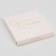 Chocolate box, confectionery packaging, “with love”, with a window, 10.2 x 1.4 x 10.2 cm
