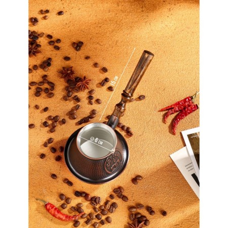 Turk for coffee "Armenian jezva", 280 ml, copper-1