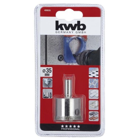 KWB drill diamond, 35x53 mm, drilling depth 25 mm-1