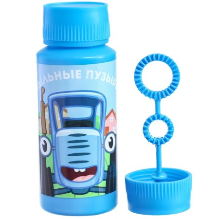 Soap bubbles, blue tractor, 95 ml-1