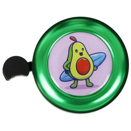 Graffiti Bicycle Bell "Sports Avocado"-2