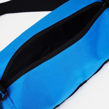 Sports bag with lightning, blue color-4
