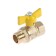 Gallop ball "DN-15 231, gas, internal/outer thread 1/2", butterfly