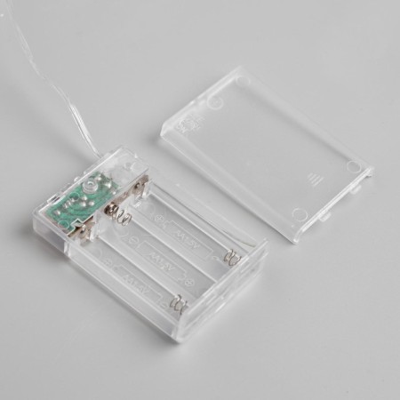 Garland "thread" 5 m dew, ip20, silver thread, 50 LED, glow of multi (RGB), overflow, AAH3-2