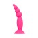 Anal plug A-Toys by Toyfa Hild, silicone, pink color, 11 cm
