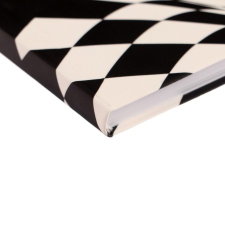 Note book A5, 96 sheets in the Ferrari cage, integral cover, Soft-Touch lamination, offset unit-2