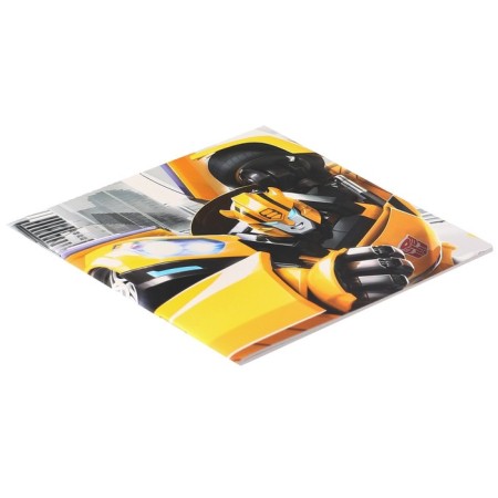 Chancellery set, notebook, sharpener, eraser, pencil, scissors, transformers-9