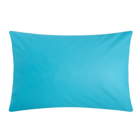 Pillowcase Ethel 50*70 cm cental blue, 100% cotton, stump, 125 g/m²