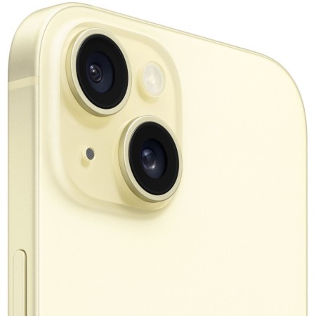 Smartphone Apple A3092 iPhone 15 128GB yellow monoblock 3G 4G 2SIM 6.1 "1179x256 iOS 17 48MPIX 802.11-2