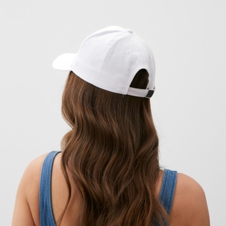 Women's cap with embroidery MIST SMILE, White, p. 56-58-3