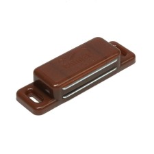 Magnet furniture tundra M003BR, 72x13 mm, large, brown color, 1 pc.