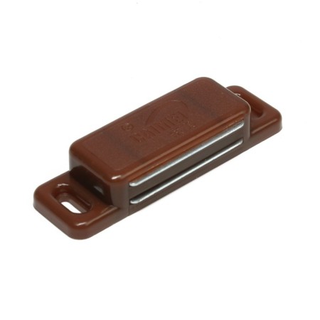 Magnet furniture tundra M003BR, 72x13 mm, large, brown color, 1 pc.