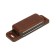 Magnet furniture tundra M003BR, 72x13 mm, large, brown color, 1 pc.