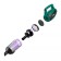 Vacuum cleaner KitFort KT-5250, vertical, 120 watts, 0.5 l, green-black