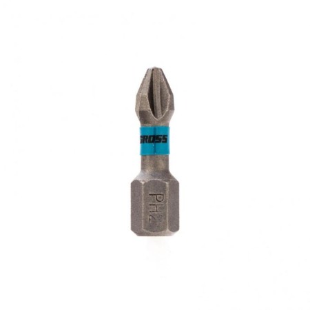 Набор бит торсионных Gross 11475, сталь S2, PH2x25 мм, 1/4", 2 шт-1