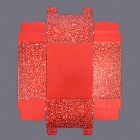 Folding box "red with white", 31.2 x 25.6 x 16.1 cm-5